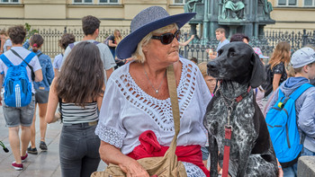 Дама с собачкой / Прага