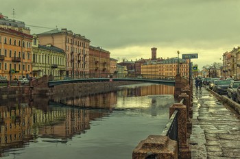 Дождливое настроение / Санкт-Петербург. Канал Грибоедова.