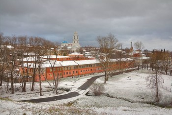 Первый снег в городе / Серпухов