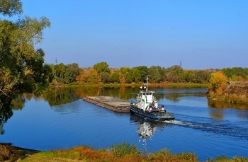 Речной труженик / Осень в Коломне