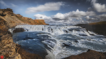 Gullfoss / Один из &quot;обязательных&quot; водопадов золотого кольца Исландии.