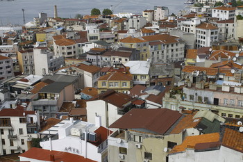Вид на Стамбул с Галатской Башни / Вид на Стамбул с Галатской Башни