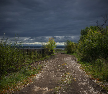 Дорожка к озеру / Листопад