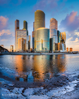 Первый день зимы / Московский международный деловой центр «Москва-Сити»