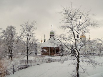 заснежило / Собор Святой Троицы
г. Колпино, СПб