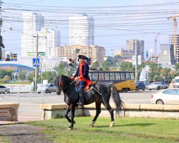 Призрак города... / Челябинск. День города.