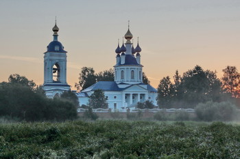Раннее утро в Дунилово / Снято в дунилово, Ивановская область