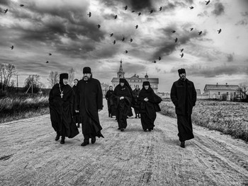 На небе вороны,под небом монахи / На небе вороны,под небом монахи...Шевчук