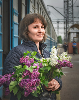 с сиренью / ***