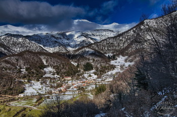 &nbsp; / El pueblo de Buyezo en las faldas de Pañasagra