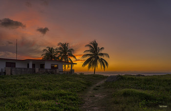 Дорога к океану / Фотография из серии &quot;Куба-остров свободы&quot;