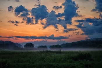 раннее утро / Лето.Рассвет,