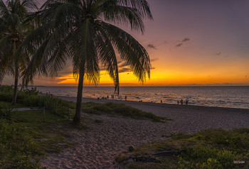 Вечер на побережье / Фотография из серии &quot;Куба-остров свободы&quot;