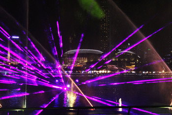 Пятничный просвет / Шоу фонтанов в Сингапуре-январь 2020г