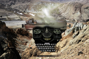 "Далёкое - близкое" / Глядя на долину - возникло ощущение автора, пишущего сценарий будущего кино /может вестерна/...