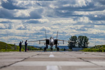 МиГ-31 / МиГ-31 на авиабазе &quot;Сокол&quot;, Пермь