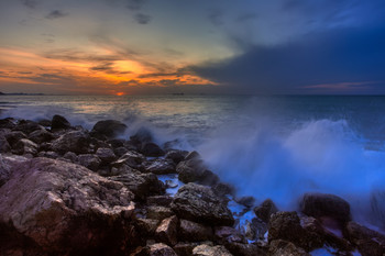 Вечерний прибой / Севастополь