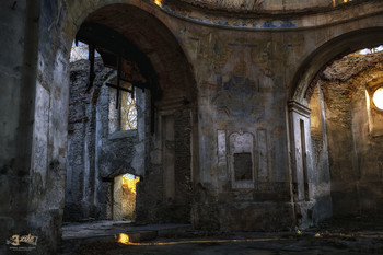 Kniazie / Ruiny Cerkwi w Kniaziach