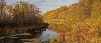 Там тонет в озере,собой любуясь Осень... / Октябрь.Осенняя рыбалка.
