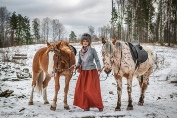 Waiting for a friend / Проект &quot;Русская зима&quot;