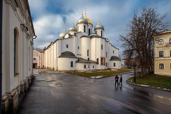 Софийский собор в новгородском кремле / Софийский собор в новгородском кремле