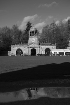 The clock tower / Took this at Wallington was trying to get a good reflection but a little problematic as wall in the way behind me and small puddle but hope you like it.