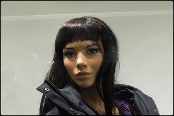 &nbsp; / artificial light - mannequin in shop