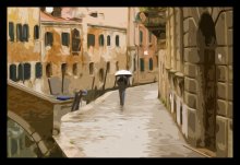 Краски и формы Венеции 2 / Апрельски дождь на венецинских улицах