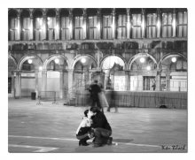 Лишь толь один поцелуй / Площадь св. Марка, Венеция.