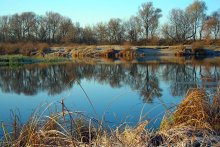 Осень синеокая / Место рыбалки на реке Друть