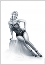 pin-up / продолжаем тему пинапа, так сказать несём ретро в люди :)