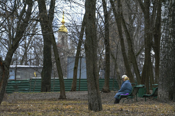 время долгих раздумий / Москва, парк