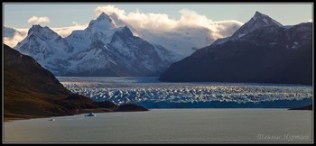 ПАТАГОНИЯ. ЛЕДНИК ПЕРИТО МОРЕНО / Чили. ПАТАГОНИЯ. Ледник Перито Морено.