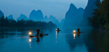 КИТАЙ, РЕКА ЛИ / ЮЖНЫЙ КИТАЙ. река Ли. ЛИ