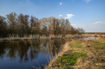 ... в апрельский день... / Весна 2019. Река Северский Донец.