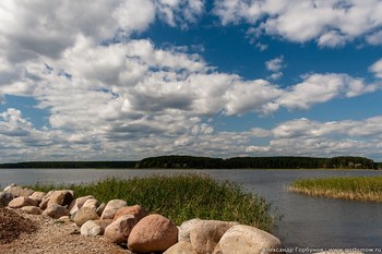 Пейзаж с валунами / Пейзаж с валунами