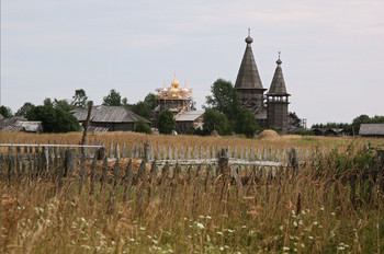 Летний пейзаж / Лядины, Каргополье.