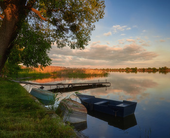 Тихими майскими вечерами... / Весна 2018. Озеро Лиман.