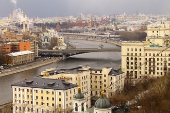 Вид на Москву (2-й Котельнический переулок,5) / Вид на Москву (2-й Котельнический переулок,5)