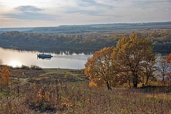 Осень над Окой / осенний день