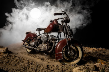 Байк / модель мотоцикла уменьшенная винтаж