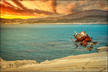  / Shipwreck, Milos island, Greece