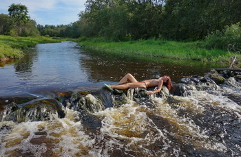 Чистый четверг / Derszha-river, Zubtsov-district, Tver region, Russia