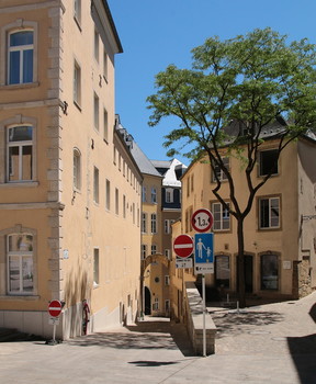Пустые города / Пустые улицы Люксембурга