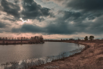 Апрель / река Кострома