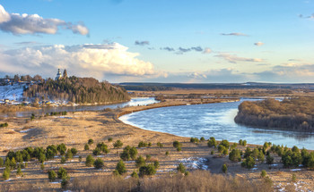 Река Сылва.Пермский край / Село Каширино