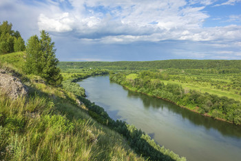 Река Сылва.Пермский край / Кунгурский район. Греховская гора