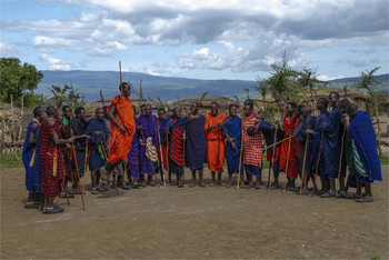 Танец / Масаи,танзания