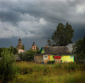 Сельская глубинка. / Ярославская губерния.