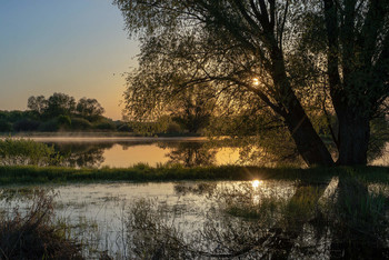 &nbsp; / рассвет,весна,озеро